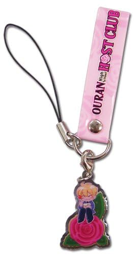 Great Eastern Entertainment Ouran High School Host Club Honey Metal Cell Phone Charm