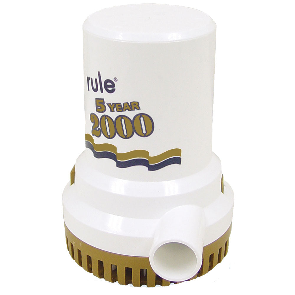 Rule 2000 G.P.H. ''Gold Series'' Bilge Pump,WBAUVA001342353