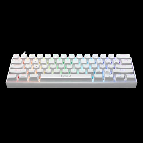 Gamdias   Hermes E3 61 Key Rgb Mechanical Gaming Keyboard   Red Switch   Certified Optical Switches   N Key Rollover And Anti Gh