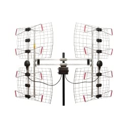 Antennas Direct 8-Element Bowtie UHF Outdoor HDTV Antenna, Multi-Directional, 70+ Mile Range, 4K 8K UHD NEXTGEN TV - w/All-Weath
