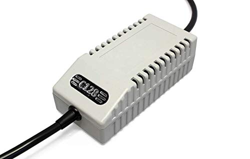 C128 Psu Modern Gray Us   Replacement Commodore 128 Power Supply, Us Plug