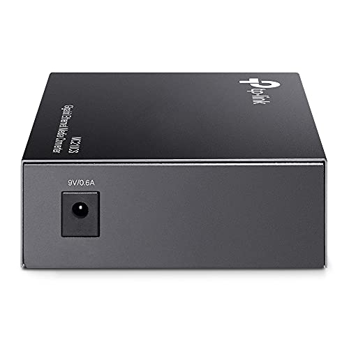 Tp Link Gigabit Sfp To Rj45 Fiber Media Converter | Fiber To Ethernet Converter | 10/100/1000Mbps Rj45 Port To 1000Base Lx Singl