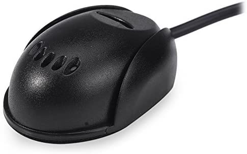 Micmxmo Car Microphone 2.5Mm External Assembly Mic For Car Vehicle Head Unit Enabled Audio Stereo Radio Receiver Gps Dvd, 3M Cab