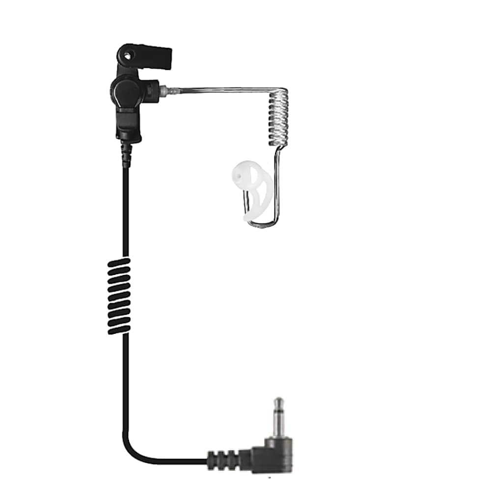 Ear Phone Connection Fox 3.5Mm Threaded Surveillance Earphone With Clear Short Tube (Ep1013Xcst) Rt Tube (Ep1013Xcst)