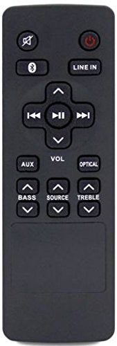 New Usarmt Replaced Rca Rts7010B Home Theater Sound Bar Remote With Bluetooth