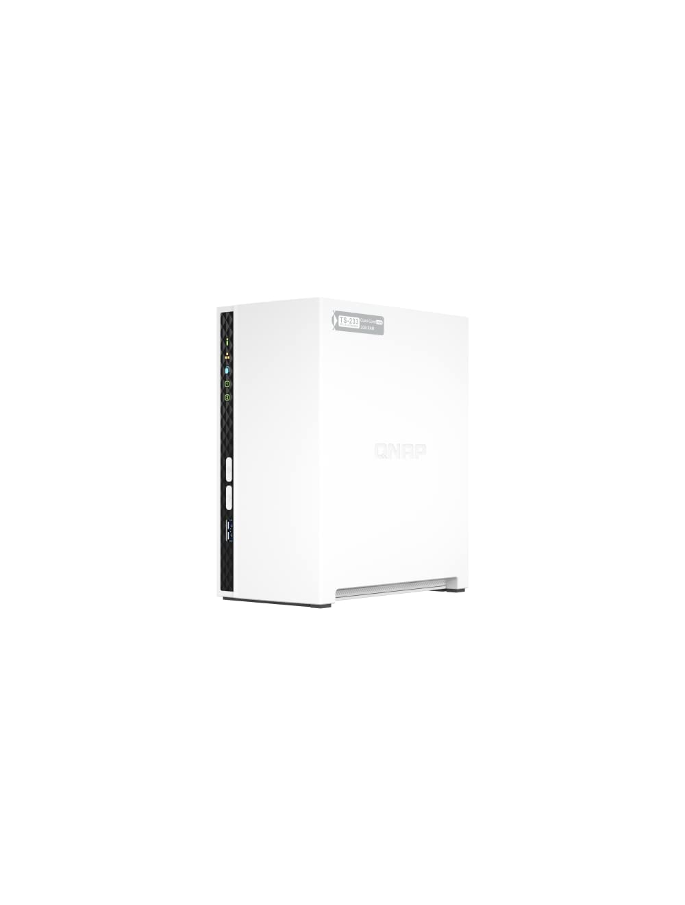 Qnap Ts-233-Us 2 Bay Affordable Desktop Nas With Arm Cortex-A55 Quad-Core Processor And 2 Gb Ddr4 Ram (Diskless)
