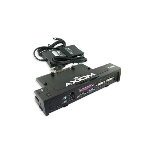 Axiom E-Port Plus Replicator Usb 3.0 W/130-Watt Power Adapter Cord For Dell - To