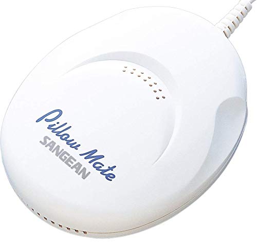 Sangean America, Inc. PS-100 Pillow 3.5mm Aux Portable Speaker, White, One Size