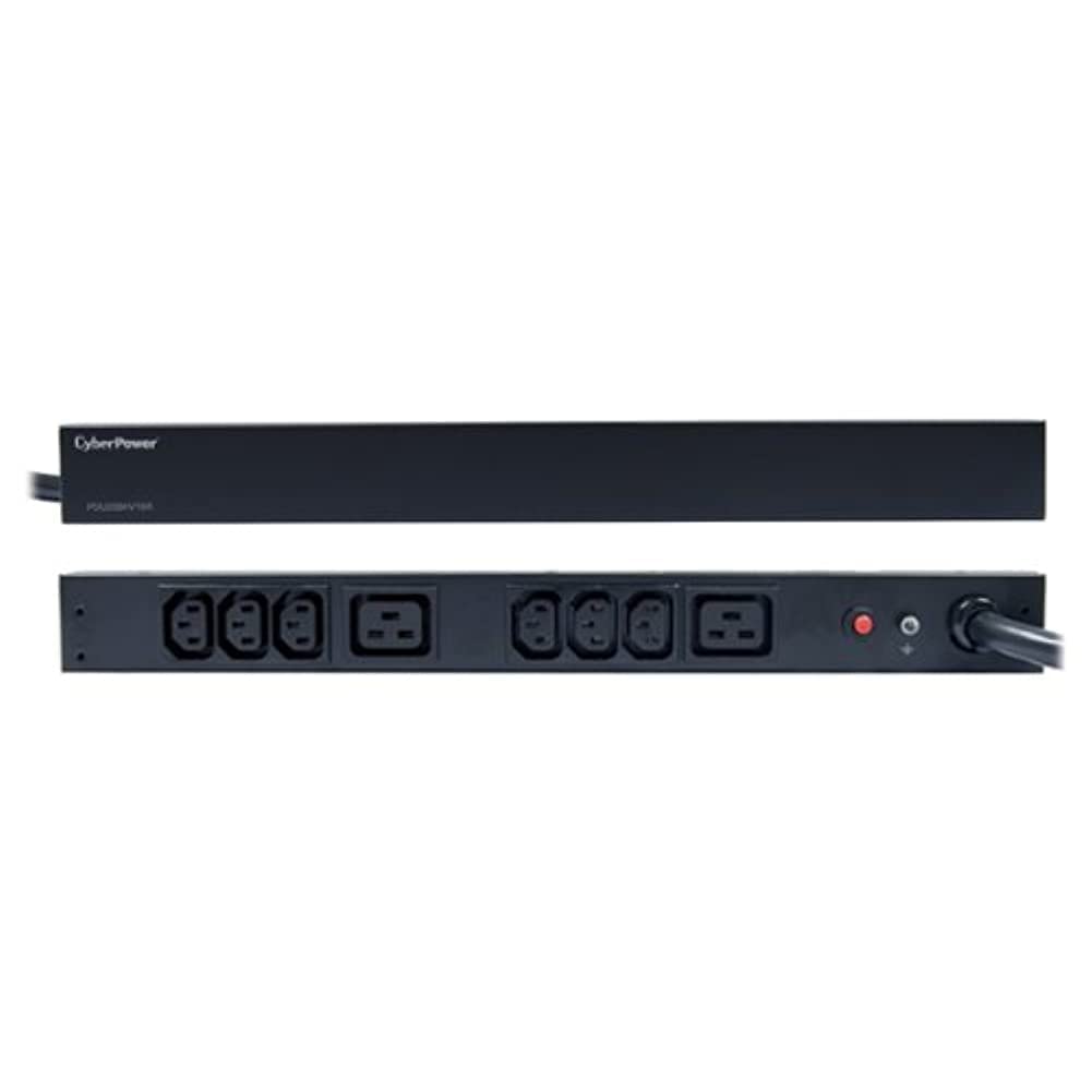 Cyberpower Pdu20Bhvt8R Basic Pdu, 200 230V/20A, 8 Outlets, 1U Rackmount