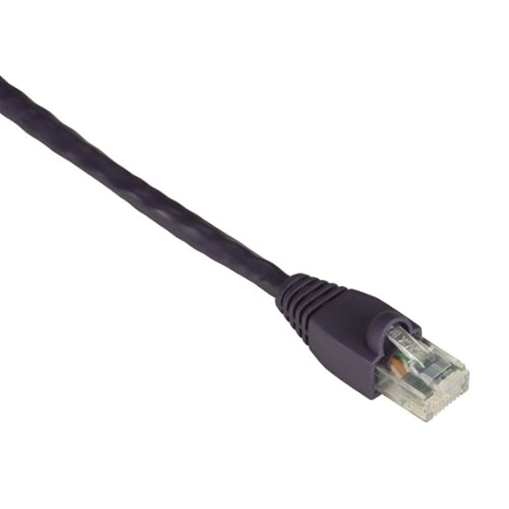 Black Box Corporation 1Ft Violet Cat6 550Mhz Patch Cable Utp Cm Snagless