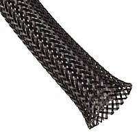 3/8 Inch Pet Expandable Braided Sleeving  10Ft   Black