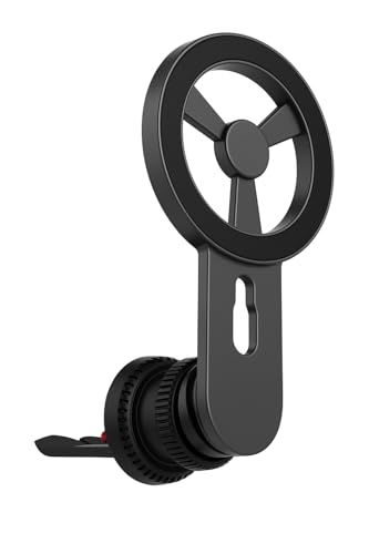 Zarkart Magnetic Car Ac Vent Mobile Phone Holder360 Rotation |2 Strong Magnetic Rings Extra |Compatible With Iphones & Android