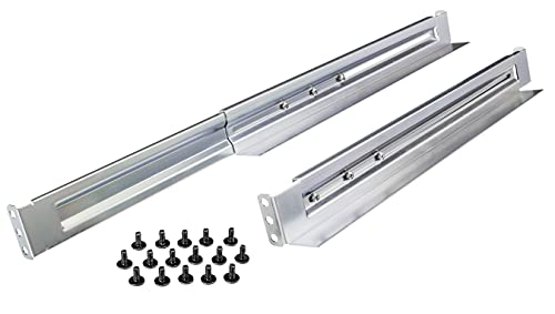 Cyberpower 4Postrail 4 Post Universal Rack Mount Rail Kit, Silver