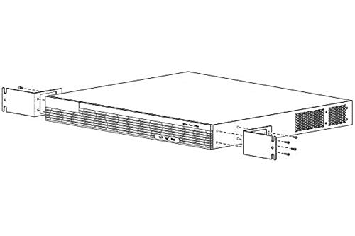 Rw Routerswholesale 19'' Mounting Kit Compatible/Replacement For Cisco Isr 1905/1921 Acs 1900 Rm 19=