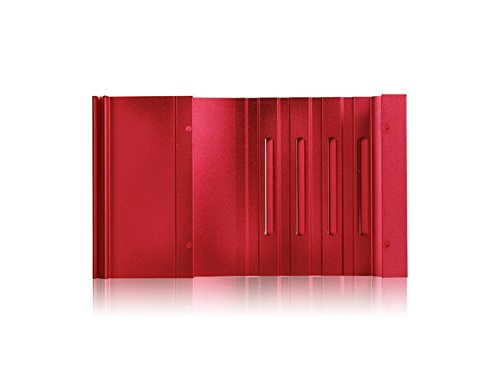 Istarusa Dd 300 Sea Red 3U Compact Stylish Rack Mount Chassis With Sea Bezel   Red