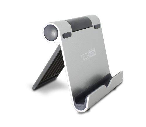 Techmatte Ipad Stand Multi-Angle Aluminum Holder For Tablets, E-Readers And Smartphones, Nintendo Switch - Mini Stand