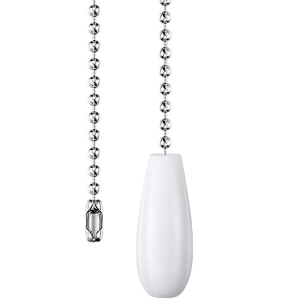 Aoprofree Ceiling Fan Pull Chain 12 Inch Wooden Pull Chain Extension Fan Chain Extender Ceiling Fan Pulls Ornament With Ball Fan