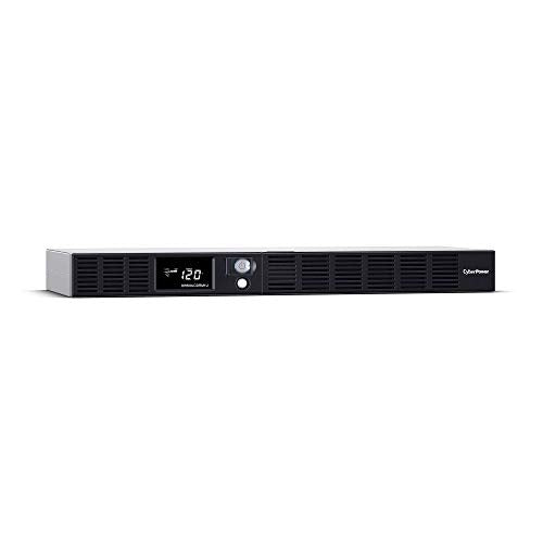 Cyberpower Or500Lcdrm1U Smart App Lcd Ups, 500Va/300W, 6 Outlets, Avr, 1U Rackmount