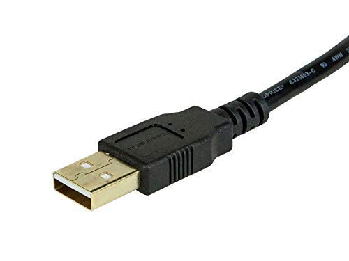 Monoprice Usb Type A To Usb Type A Female 2.0 Extension Cable   6 Feet   Black (3 Pack) 28/24Awg, Gold Plated Connectors