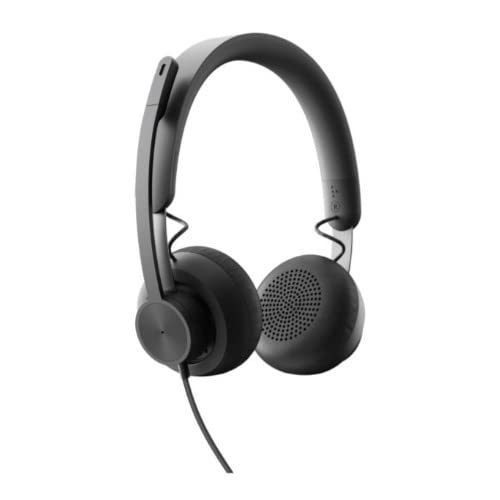 Logitech Zone 750 Headset, 7.1X6.5X2.6