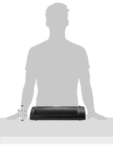 Royal Pl-2112 12-Inch Hot Laminating Machine, Black (Pl2112)