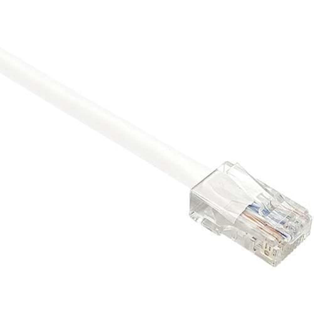 CAT6 ETHERNET Patch Cable, UTP,SNAGLESS, White, 4FT