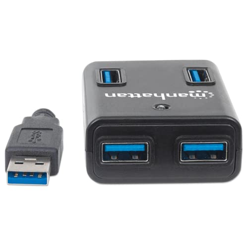 Manhattan Superspeed       Usb 3.0 Hub (4 Ports) 162302