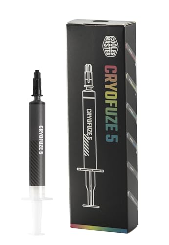 Cooler Master Cryofuze 5 Thermal Paste  For Processor, Gpu, Console, Laptop | 12.6 W/MK Thermal Conductivity | Excellent Perfo