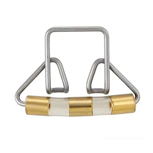 Musical String Wire Slide-On Violin Mute, Violin Wire Mute, Brass And Steel Rubber Tubing For Protection,4/4 And 3/4