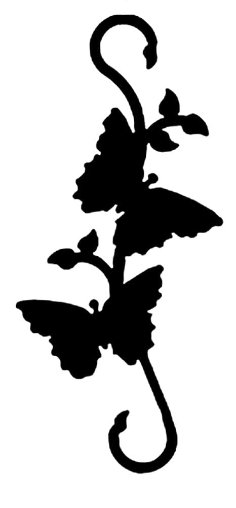 Village Wrought Iron Decorative Butterfly S Hook