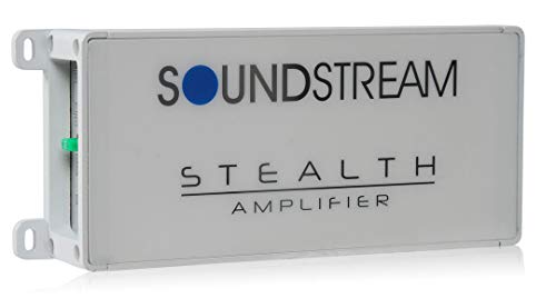 Soundstream Sm4.10000D 1000W Max 4 Channel Stealth Series Marine Grade Class D Amplifier   Sm4.1000D