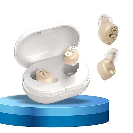 Hp Sound Plus Invisible Fashion Design Cic Hearing Aids Digital Hearing Aids .(Beige)