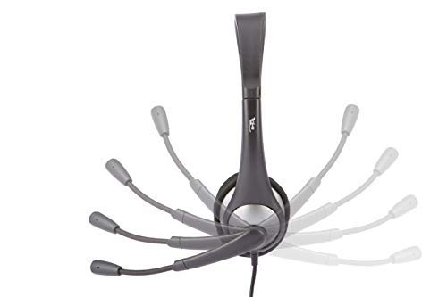 Cyber Acoustics AC-204 Noise-Cancelling Headset with Boom Mic 6-Pack