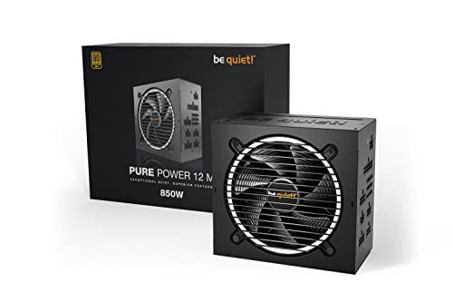 Pure Power 12 M 850W, Atx 3.1, 80 Plus Gold, Modular Power Supply, For Pcie 5.0 Gpus And Gpus With 6+2 Pin Connectors, 12Vhpwr C