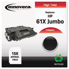 Innovera Remanufactured Black Extended Yield Toner, Replacement For 61X (C8061Xj), 15,000 Page Yield