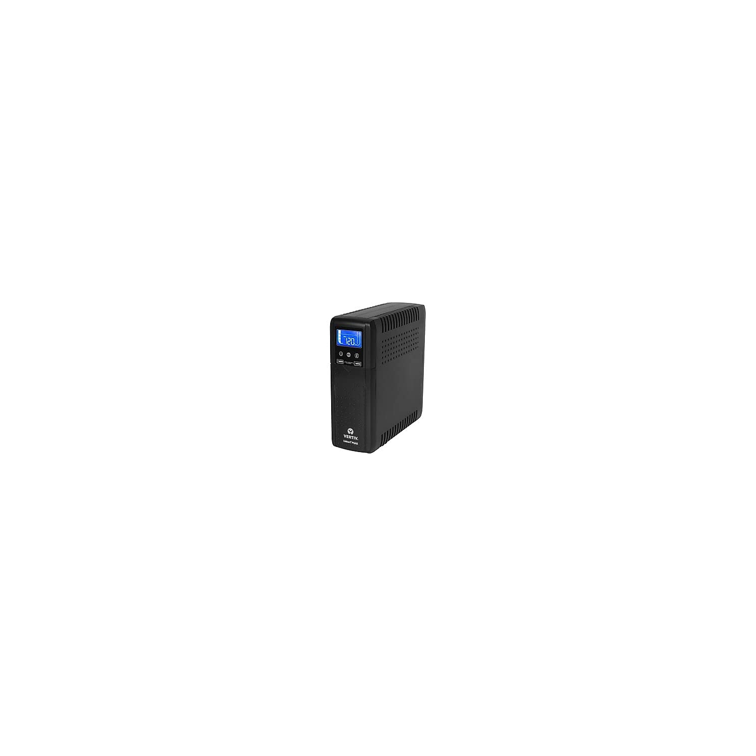 Vertiv Liebert Psa5 Ups - 500Va 300W 120V Line Interactive Avr Tower Ups, 10 Outlets, 2 Usb Charging Ports, Battery Backup With