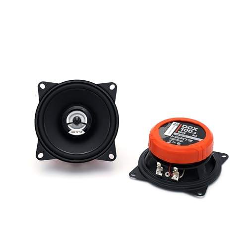 Hertz Dieci Series Dcx 1003 4' Two Way Coaxial Speakers   Pair