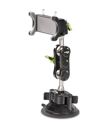 Wraptastic Car Mobile Phone Holder | Telescopic One Touch Long Neck Arm 360 Degree Rotation | Ultimate Reusable Suction Cup Moun