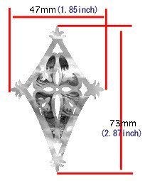 Inlaystickers Sticker/Decal (H 117Sd Bl)