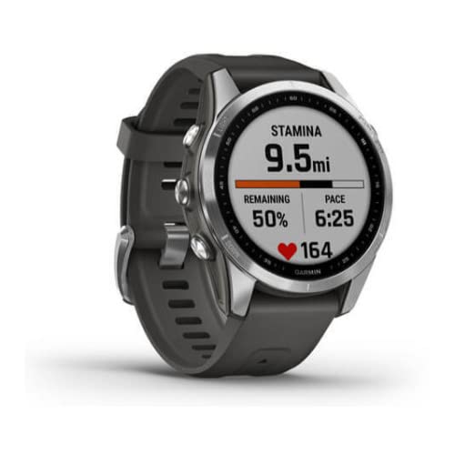 Garmin Fenix 7S, Smaller Sized Adventure Smartwatch, Rugged Outdoor Watch With Gps, Touchscreen, Health And Wellness Features, S