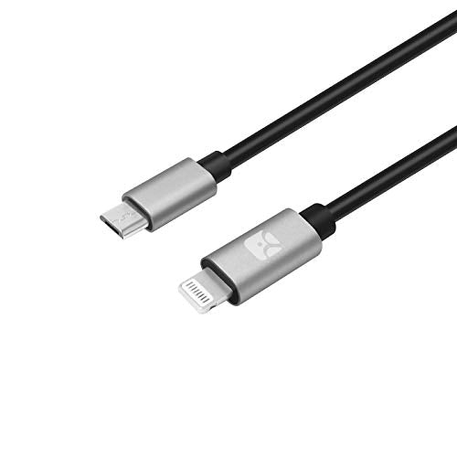 Ios 17 To Microusb Otg Cable Compatible With Shure Mv5, Mv51, Mv88+ And Mvi (Amv Ltg15), Motiv Products, 1.5M 5Feet, For Iphone