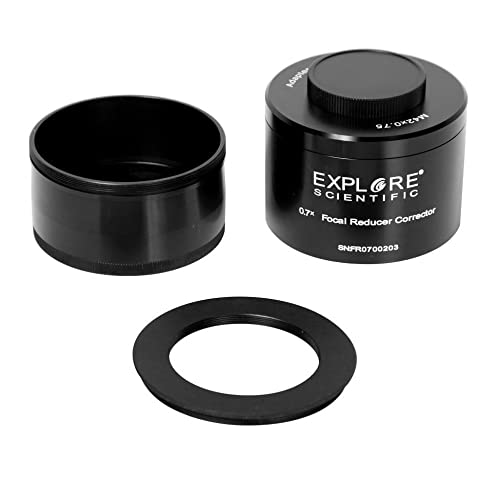 Explore Scientific 50Mm 3 Flattner And .7X Focal Reducer