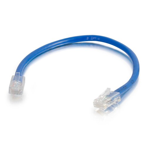 C2G/ Cables To Go 22673 Cat5E Cable   Non Booted Unshielded Ethernet Network Patch Cable, Blue (3 Feet, 0.91 Meters)