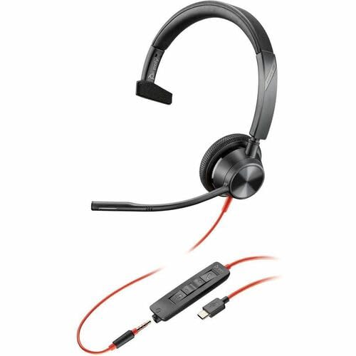 Poly Blackwire 3315 Headset +Usb-C/A Adapter Taa Us