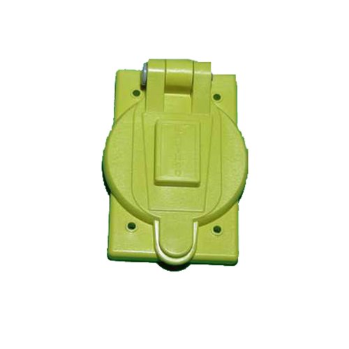 Marinco 7420Cr Marine Waterproof Electrical Cover With Lift Lid (Fits 15, 20, 30 Amp Single Receptacles)