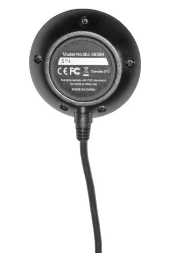 Globalsat Bu 353 S4 Usb Gps Receiver (Black) (Improved New)