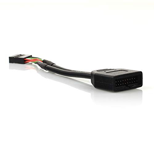 Silverstone Tek Internal 19 Pin Usb3.0 To Usb2.0 Adapter Cable (G11303050 Rt)