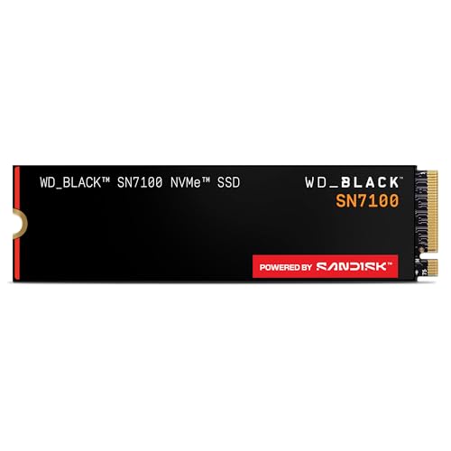 Wd Black Sn7100 Wds200T4X0E Nvme Ssd  2Tb Gen4 Pcie, M.2 2280, Up To 7,250 Mb/S