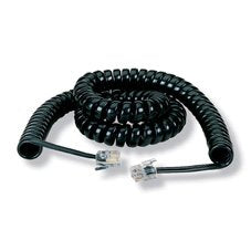 Black Box   Ej300 0025   Modular Coiled Hndst Black 25 Ft