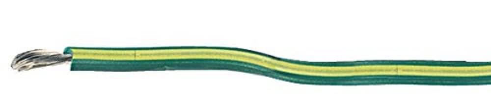 Ancor 109302 Marine Grade Electrical Primary Tinned Copper Boat Wiring (10-Gauge, Green With Yellow Stripe, 25-Feet),WBHDWB000NV0DCG